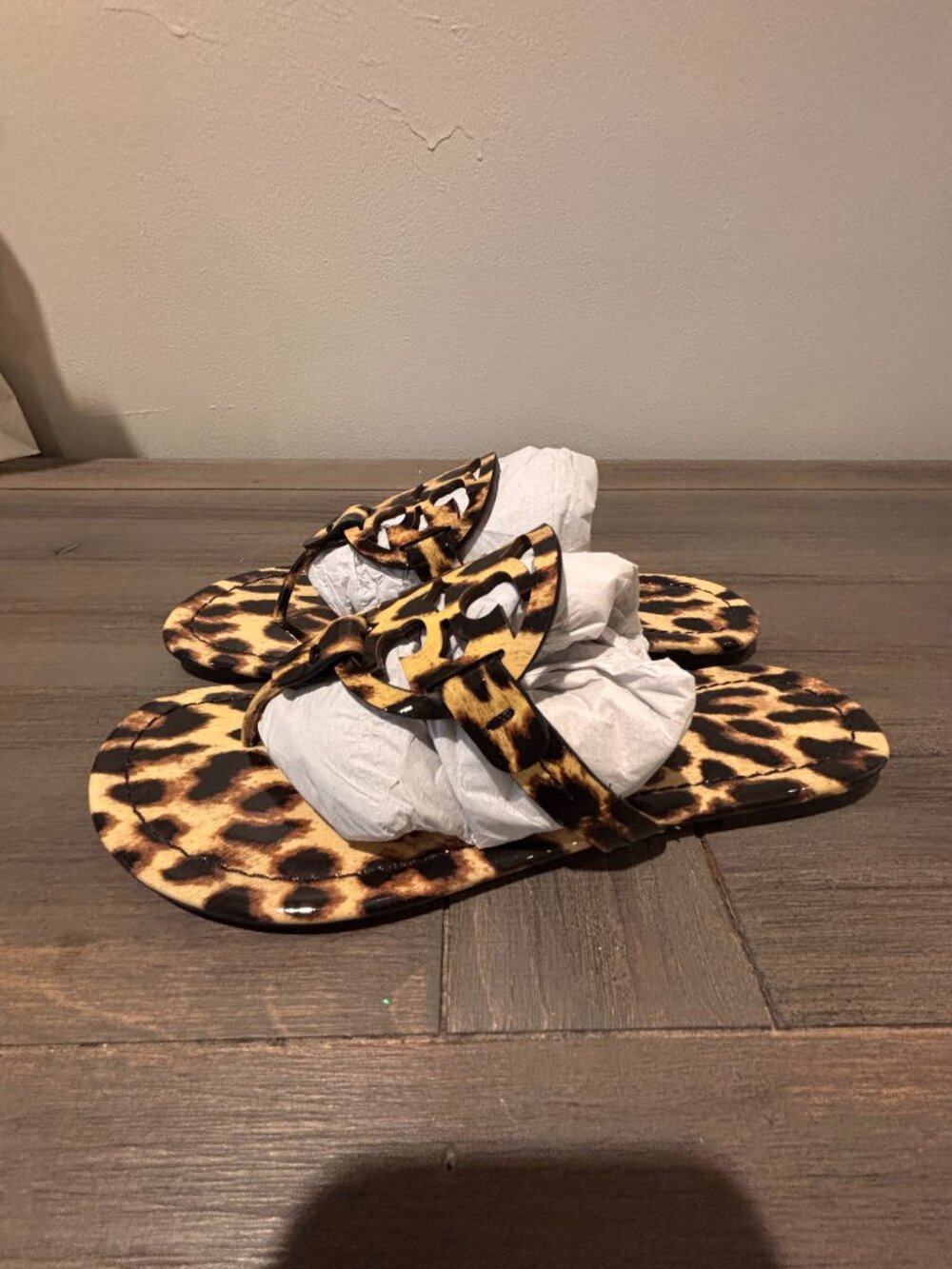 Brand New Tory Burch Miller Leoard Sandals 8 - Picture 7 of 8
